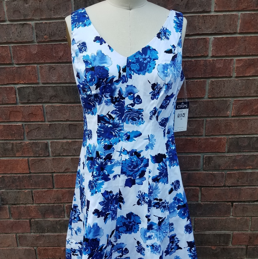 Blue Flower Dress